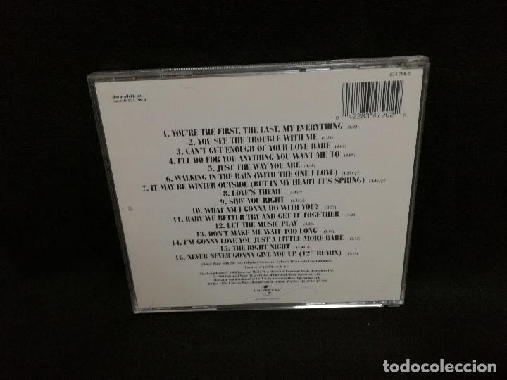 CDs de m&uacute;sica: CD - BARRY WHITE - TE COLLECTION - Foto 2