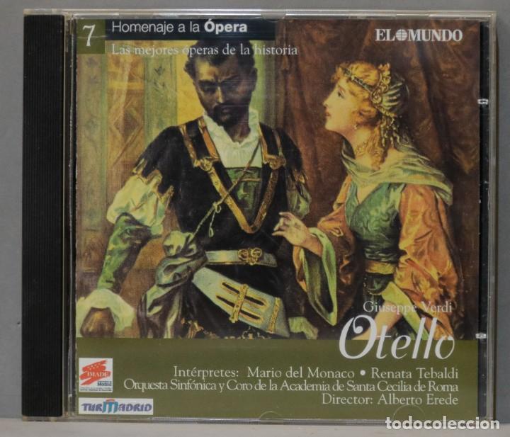 CDs de m&uacute;sica: CD. OTELLO. VERDI. EREDE - Foto 1