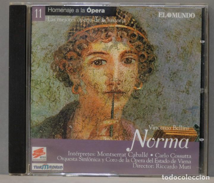 CDs de m&uacute;sica: CD. NORMA. BELLINI. MUTI - Foto 1
