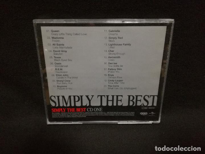 CDs de m&uacute;sica: CD - SIMPLY THE BEST - CD ONE - Foto 2