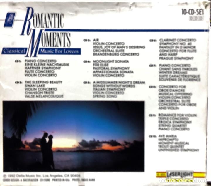CDs de m&uacute;sica: Romantic Moments - COFRE BOX - 10 CDS - Foto 3