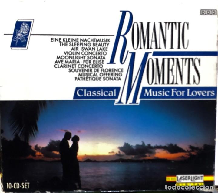 CDs de m&uacute;sica: Romantic Moments - COFRE BOX - 10 CDS - Foto 1