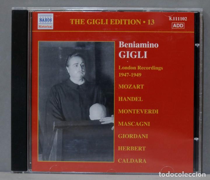 Musik-CDs: CD. The Gigli Edition 13. London Recordings 1947-49