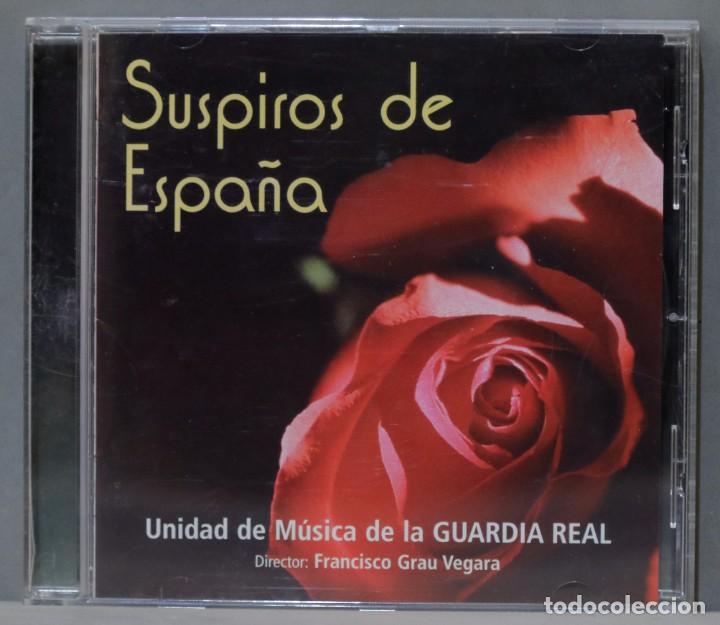 CD di Musica: CD. SUSPIROS DE ESPA&Ntilde;A. UNIDAD DE MUSICA DE LA GUARDIA REAL. GRAU VEGARA
