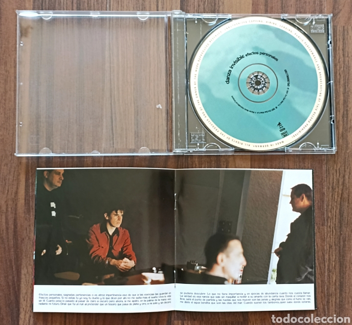CDs de m&uacute;sica: CD DANZA INVISIBLE - EFECTOS PERSONALES - Foto 5