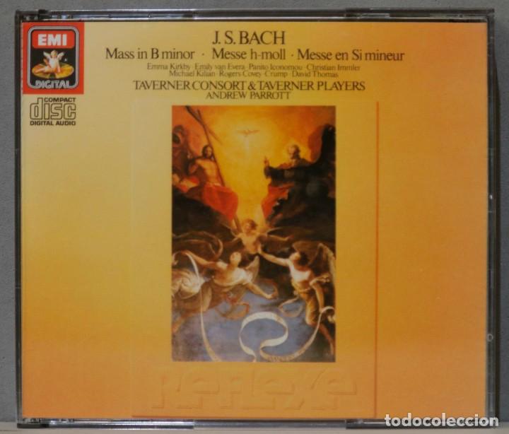 CDs de m&uacute;sica: 2 CD. Parrott. Mass In B Minor. BACH - Foto 1