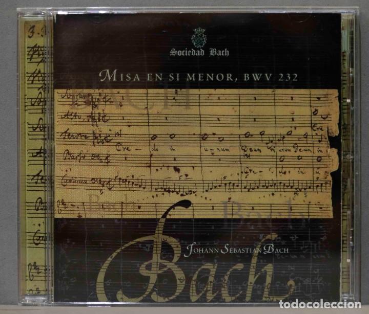 CDs de m&uacute;sica: CD. BACH. MISA EN SI MENOR BWV 232 - Foto 1