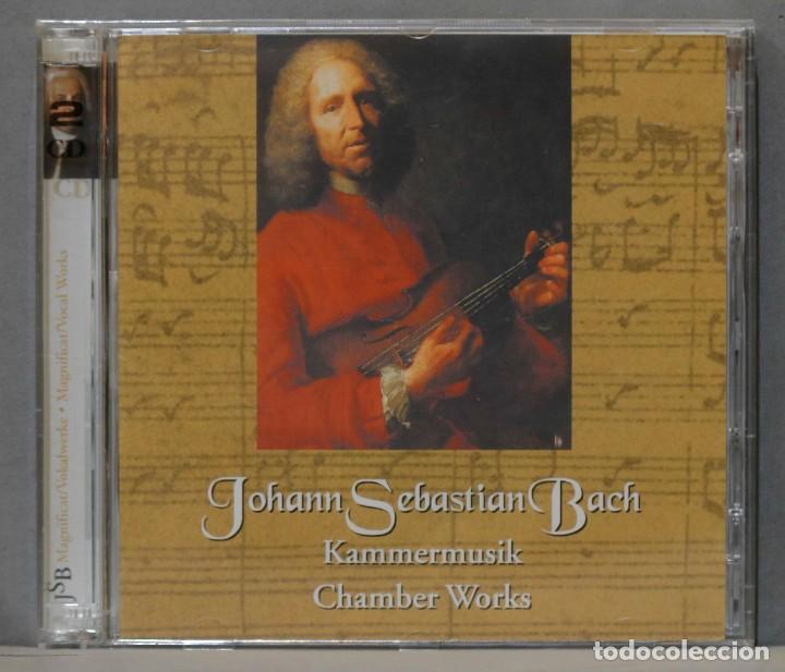 CDs de m&uacute;sica: 2 CD. CHAMBER MUSICS. BACH - Foto 1