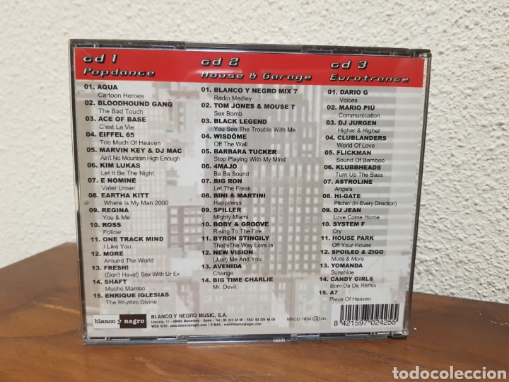 CDs de m&uacute;sica: CD BLANCO Y NEGRO MIX 7 TRIPLE CD - Foto 2