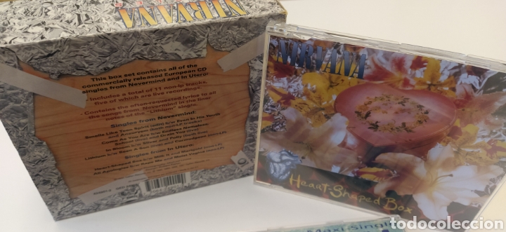 CDs de m&uacute;sica: Nirvana caja singles - Foto 2