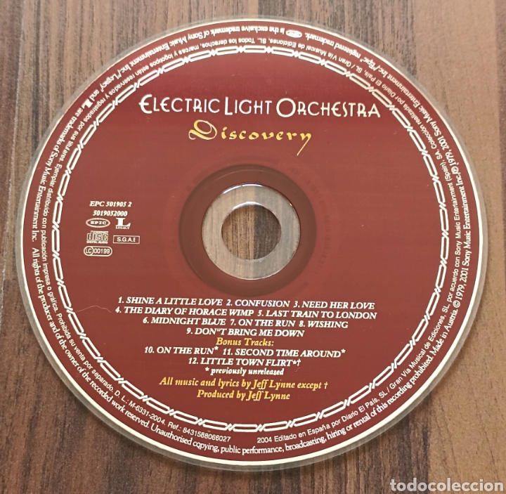 CDs de m&uacute;sica: CD ELECTRIC LIGHT ORCHESTRA - Foto 5