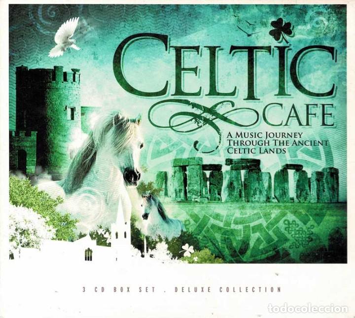 CDs de m&uacute;sica: Celtic Cafe. Deluxe Collection. 3 x CD - Foto 1
