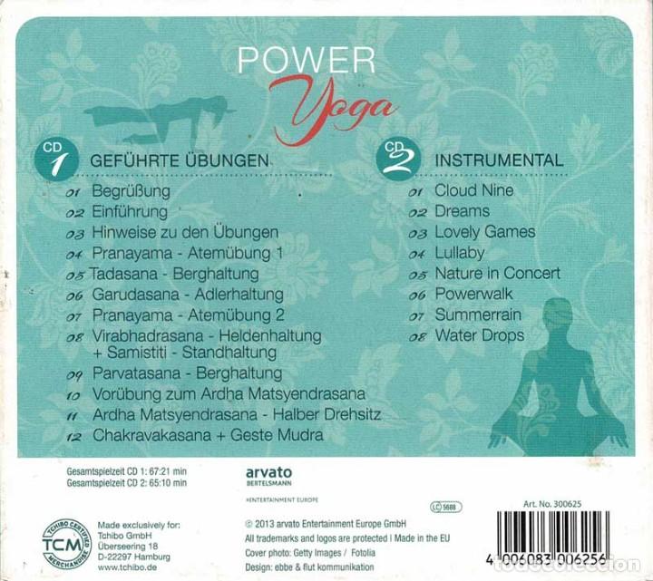 CDs de m&uacute;sica: Power Yoga. 2 x CD - Foto 2