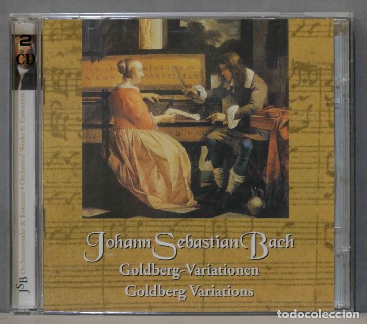 CDs de m&uacute;sica: 2 CD. GOLBERG VARIATIONS. BACH - Foto 1