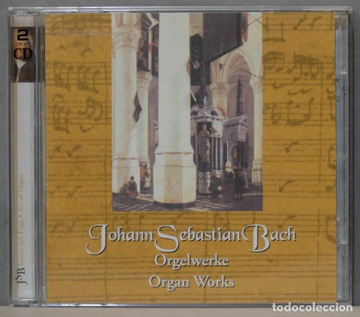CDs de m&uacute;sica: 2 CD. ORGAN WORKS. BACH - Foto 1