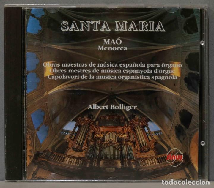 Music CDs: CD. Albert Bolliger. Santa Maria, Ma&oacute;, Menorca