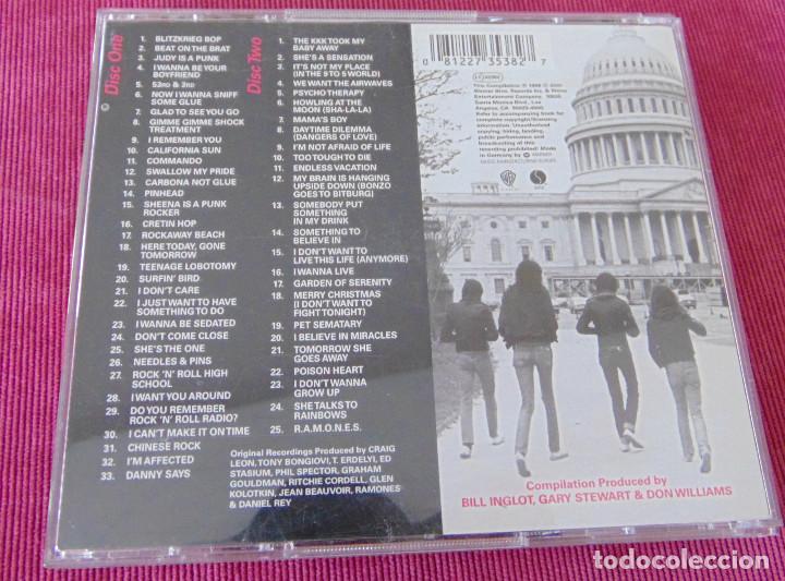 CDs de m&uacute;sica: Ramones &ndash; Anthology - DOBLE CD 2001 - Foto 2