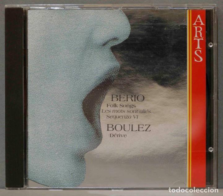 Music CDs: CD. Folksongs. Les Mots Sont All&eacute;s... Sequenza VI. BERIO. BOULEZ