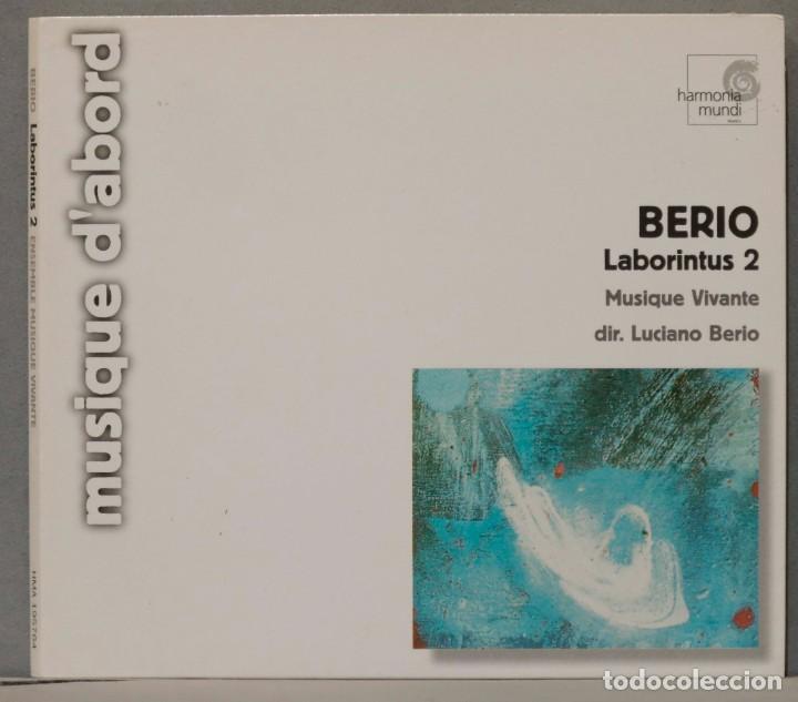 CD di Musica: CD. Berio. Musique Vivante. Berio. Laborintus 2