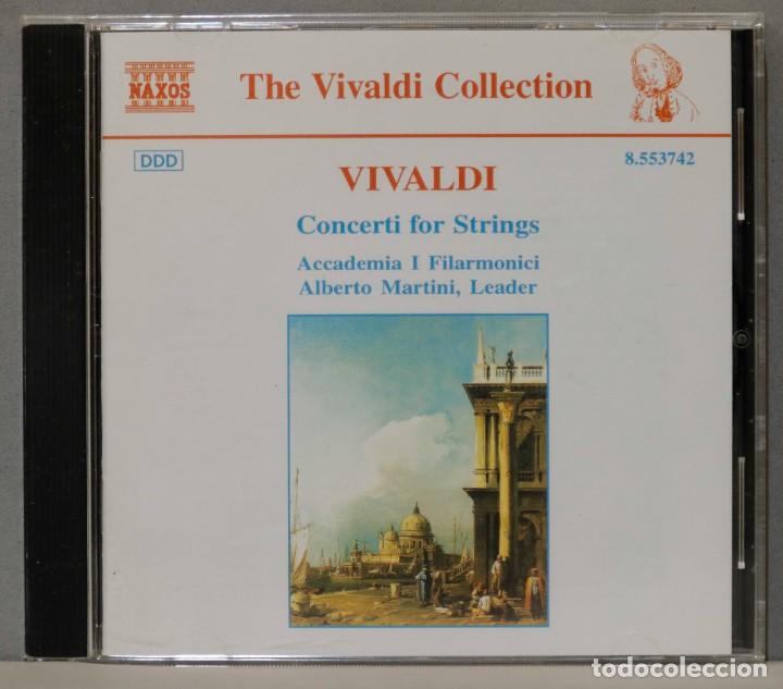 CDs de m&uacute;sica: CD. CONCERTI FOR STRINGS. VIVALDI. MARTINI - Foto 1