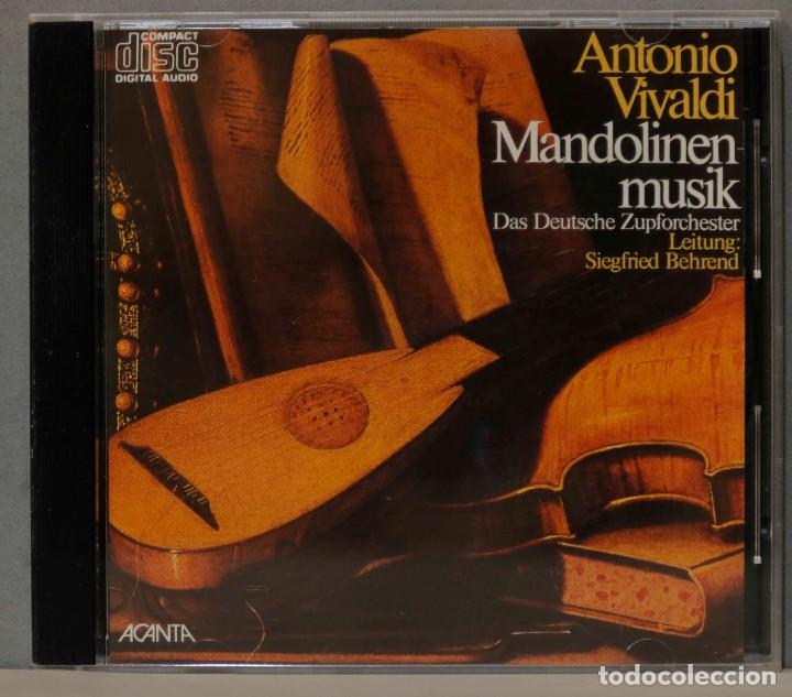 CDs de m&uacute;sica: CD. Siegfried Behrend. Mandolinen-musik. VIVALDI - Foto 1