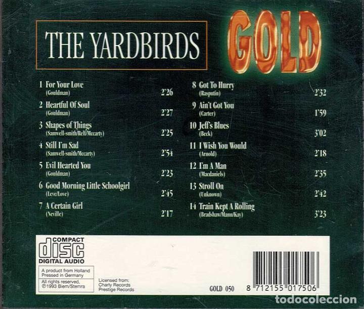 CDs de m&uacute;sica: The Yardbirds - Gold. CD - Foto 2
