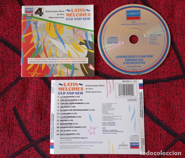 Music CDs: EDMUNDO ROS & HIS ORCHESTRE ** Latin Melodies Old And New ** CD ORIGINAL 1985
