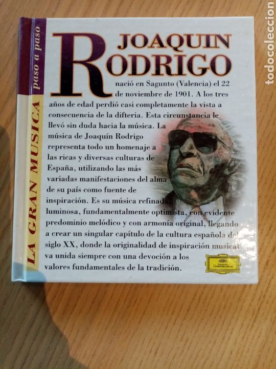 CDs de m&uacute;sica: JOAQU&Iacute;N RODRIGO - LIBRO CD - Foto 1