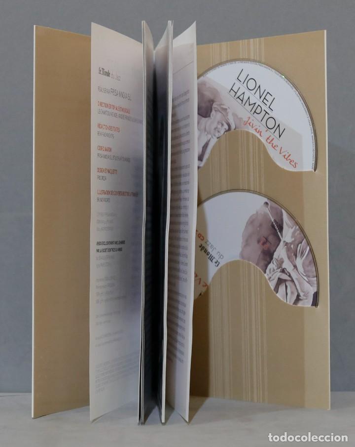 CDs de m&uacute;sica: 2 CD. Lionel Hampton. Jivin&acute; The Vibes - Foto 3