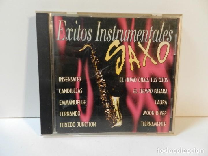 CDs de m&uacute;sica: DISCO CD. &Eacute;xitos Instrumentales Saxo. COMPACT DISC. - Foto 1