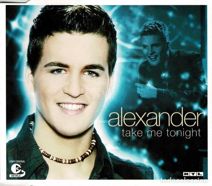 CDs de m&uacute;sica: Alexander - Take Me Tonight. CD Maxi Single - Foto 1