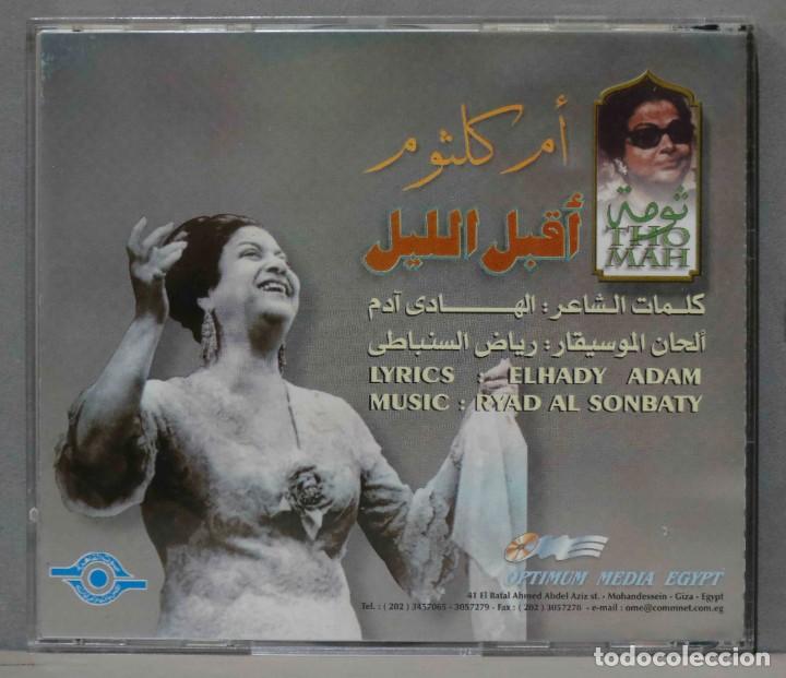 CDs de m&uacute;sica: CD. Om Kalthum. أقبل الليل Aqbal Al Laeil - Foto 2