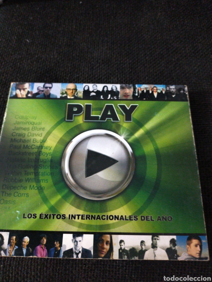 CDs de m&uacute;sica: PLAY CD DOBLE LOS &Eacute;XITOS INTERNACIONALES DEL A&Ntilde;O - Foto 1