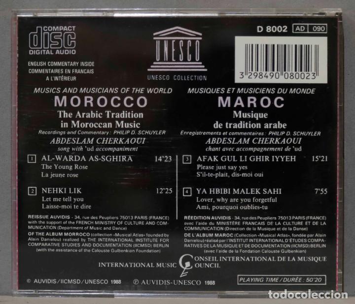CDs de m&uacute;sica: CD. Abdeslam Cherkaoui. Morocco - Foto 2