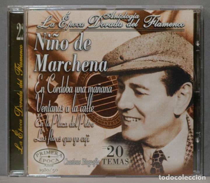 CDs de m&uacute;sica: CD. NI&Ntilde;O DE MARCHENA. 20 TEMAS - Foto 1
