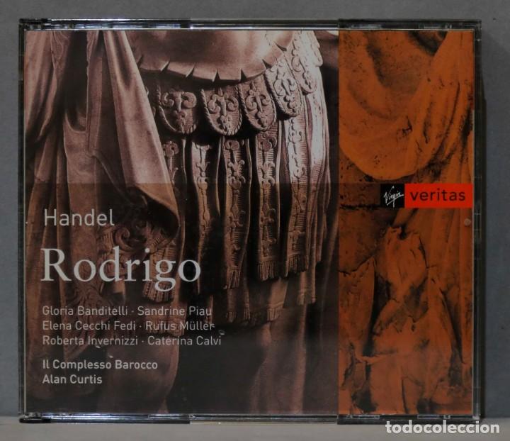 CDs de m&uacute;sica: 2 CD. RODRIGO. HANDEL. CURTIS - Foto 1
