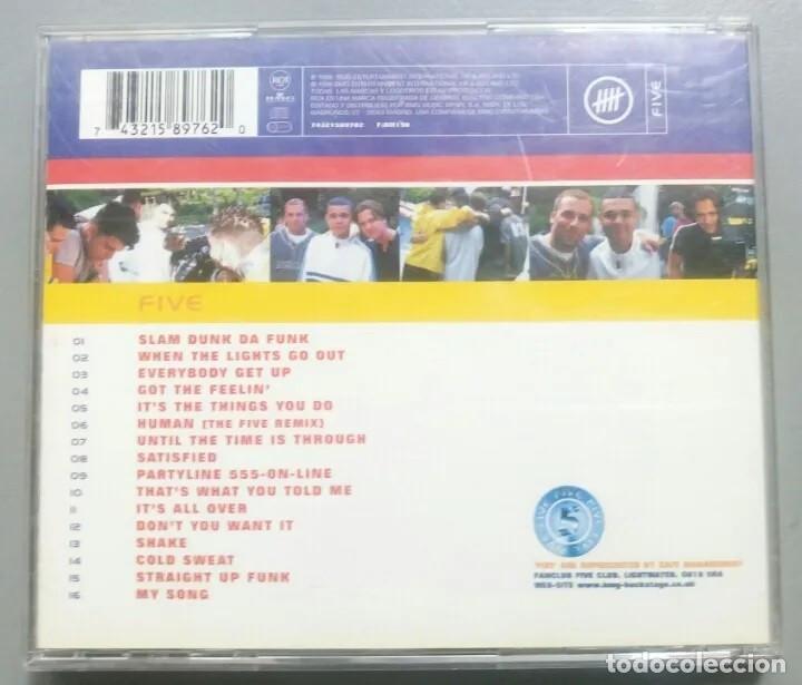 CDs de m&uacute;sica: Cd musica five - Foto 2