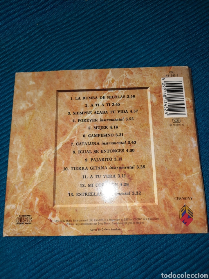 CDs de m&uacute;sica: CD GIPSY KINGS ESTRELLAS - Foto 2