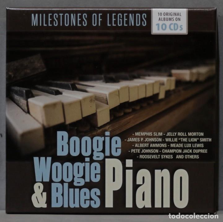 CD di Musica: 10 CD. BOOGIE WOOGIE & BLUES PIANO