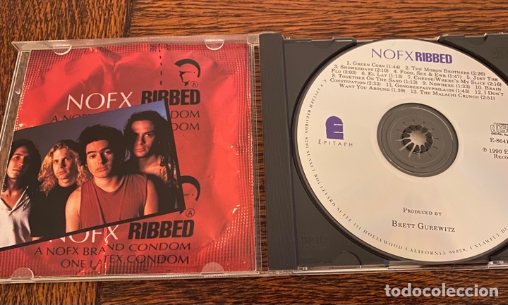 CDs de m&uacute;sica: NOFX `Ribbed` 1990 Epitaph - Foto 2