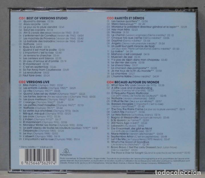 CDs de m&uacute;sica: 4 CD. Gilbert B&eacute;caud. &Eacute;dition 60e Anniversaire - Foto 2