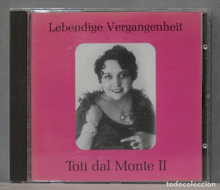 CD di Musica: CD. Lebendige Vergangenheit. Toti dal Monte (Vol.2)