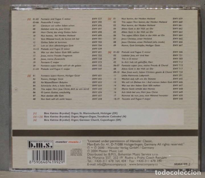 CDs de m&uacute;sica: 4 CD. OBRAS PARA ORGANO. BACH - Foto 2