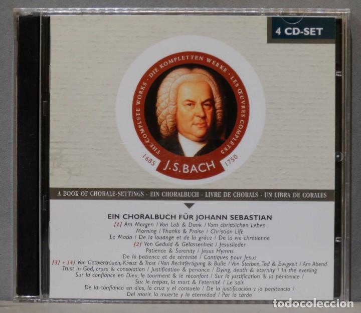 CDs de m&uacute;sica: 4 CD. UNA LIBRA DE CORALES. BACH - Foto 1