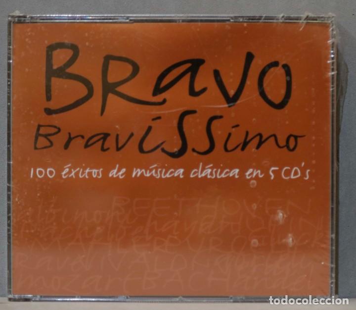 Musik-CDs: 5 CD. Bravo Bravissimo. 100 &Eacute;xitos de M&uacute;sica Cl&aacute;sica. PRECINTADO