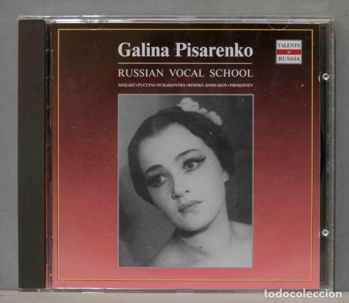 CD de M&uacute;sica: CD. Russian Vocal School. Galina Pisarenko