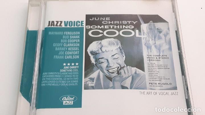 CDs de m&uacute;sica: CD JAZZ VOICE - JUNE CHRISTY - SOMETHING COOL - Foto 1