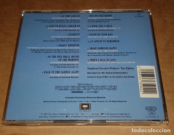 CDs de m&uacute;sica: BSO CD ALGO PARA RECORDAR (Sleepless in Seattle) - Foto 3