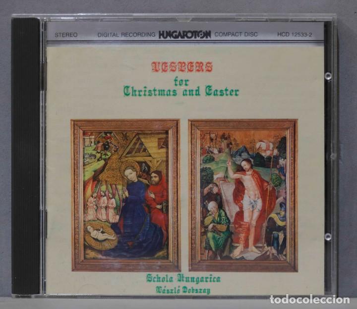 CDs de M&uacute;sica: CD. Schola Hungarica. L&aacute;szl&oacute; Dobszay. Vespers For Christmas And Easter