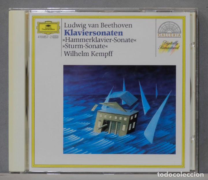 CDs de M&uacute;sica: CD. Kempff. Klaviersonaten Nr. 17 &raquo;Sturm&laquo;. Nr. 29 &raquo;Hammerklavier&laquo;. BEETHOVEN